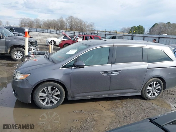 2014 Honda Odyssey Touring with VIN 5FNRL5H94EB001076, listed as a IAAI auction lot 41314546 with NaN miles. Bid and sale history available at carsss.com. Image 14.