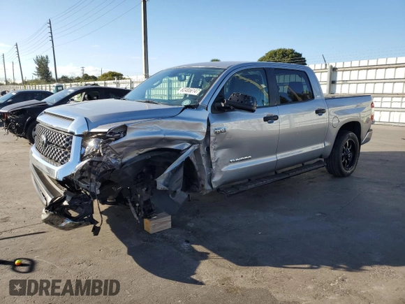 2020 Toyota Tundra 2WD SR5 with VIN 5TFEY5F18LX269340, listed as a Copart auction lot 82485614 with 67,218 mi miles and Salvage Title. Bid and sale history available at carsss.com. Image 1.