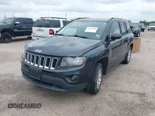 2014 Jeep Compass Sport with VIN 1C4NJCBA7ED882522, listed as a IAAI auction lot 42122474 with 187,157 mi miles and . Bid and sale history available at DreamBid. Image 2.
