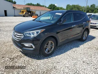 2017 Hyundai Santa Fe 2.4L with VIN 5NMZUDLB2HH029415, listed as a Copart auction lot 63006765 with 122,424 mi miles and Clean title. Bid and sale history available at DreamBid. Image 1.