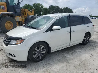 2015 Honda Odyssey Touring Elite с VIN 5FNRL5H94FB030000, выставлен на аукционе Copart как лот 55205345 с пробегом 139 456 миль миль и Списание • Salvage title. История ставок и продаж доступна на DreamBid. Изображение 1.