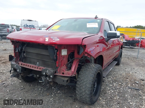 2019 Chevrolet Silverado 1500 LT with VIN 3GCUYDED7KG127193, listed as a IAAI auction lot 41553711 with 102,841 mi miles. Bid and sale history available at carsss.com. Image 6.