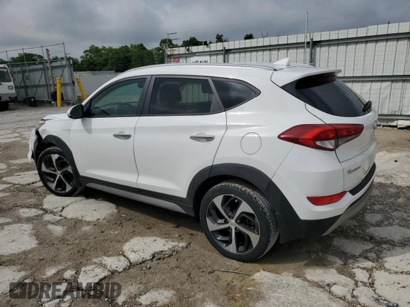 2017 Hyundai Tucson Limited z VIN KM8J3CA20HU539022, wystawiony jako Copart lot #58570965 z przebiegiem 34 098 mil mil oraz Szkoda całkowita • Salvage title. Historia ofert i sprzedaży dostępna na DreamBid. Obrazek 2.