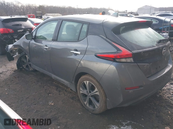2022 Nissan LEAF SV Plus with VIN 1N4BZ1CV8NC559061, listed as a IAAI auction lot 41487798 with Not Provided miles and . Bid and sale history available at DreamBid. Image 3.