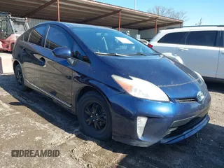 2012 Toyota Prius One with VIN JTDKN3DU0C1590224, listed as a IAAI auction lot 42034659 with Not Provided miles. Bid and sale history available at carsss.com. Image 1.