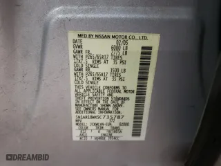 2005 Nissan Pathfinder LE with VIN 5N1AR18WX5C735787, listed as a Copart auction lot 50202575 with 188,965 mi miles and Salvage Title. Bid and sale history available at carsss.com. Image 15.