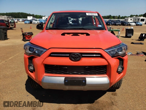 2024 Toyota 4Runner TRD Off Road with VIN JTERU5JR3R6301177, listed as a Copart auction lot 53780275 with 11,488 mi miles and Clean title. Bid and sale history available at DreamBid. Image 5.