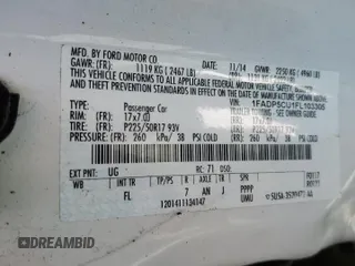 2015 Ford C-Max SEL z VIN 1FADP5CU1FL103305, wystawiony jako Copart lot #59980695 z przebiegiem 118 972 mil mil oraz Szkoda całkowita • Salvage title. Historia ofert i sprzedaży dostępna na DreamBid. Obrazek 12.
