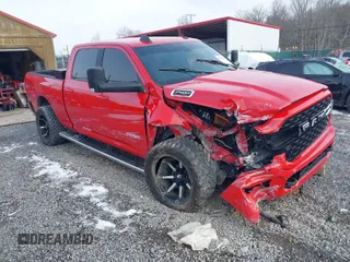 2022 Ram 2500 Big Horn with VIN 3C6UR5DL9NG129695, listed as a IAAI auction lot 41566499 with 50,162 mi miles. Bid and sale history available at carsss.com. Image 1.