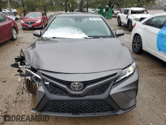 2019 Toyota Camry LE with VIN 4T1B11HK3KU697236, listed as a Copart auction lot 45113175 with 88,089 mi miles and Non Repairable. Bid and sale history available at carsss.com. Image 5.
