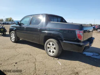 2012 Honda Ridgeline RTS with VIN 5FPYK1F47CB454949, listed as a Copart auction lot 76261464 with 75,917 mi miles and Clean Title. Bid and sale history available at carsss.com. Image 2.