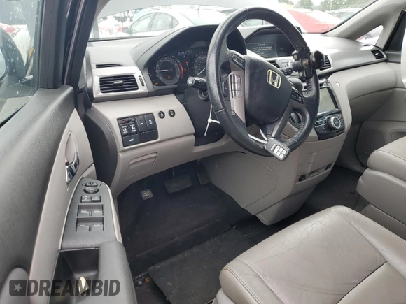 2015 Honda Odyssey EX-L z VIN 5FNRL5H64FB048406, wystawiony jako Copart lot #58044065 z przebiegiem 61 005 mil mil oraz Szkoda całkowita • Salvage title. Historia ofert i sprzedaży dostępna na DreamBid. Obrazek 8.