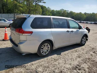 2013 Toyota Sienna L with VIN 5TDZK3DCXDS293934, listed as a Copart auction lot 53890575 with 148,193 mi miles and Clean Title. Bid and sale history available at carsss.com. Image 3.