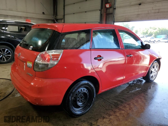 2006 Toyota Matrix STD with VIN 2T1KR32E96C603651, listed as a Copart auction lot 61500995 with 192,651 mi miles and Salvage title. Bid and sale history available at DreamBid. Image 3.