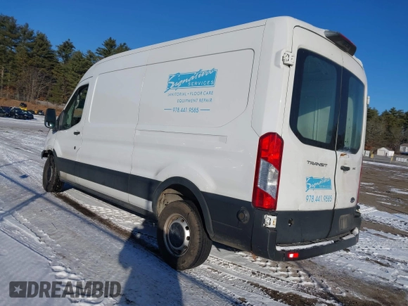 2020 Ford Transit Cargo with VIN 1FTBR1C8XLKA61080, listed as a IAAI auction lot 41191954 with 146,900 mi miles and . Bid and sale history available at DreamBid. Image 3.