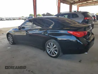 2017 Infiniti Q50 Signature Edition with VIN JN1EV7AP7HM739398, listed as a Copart auction lot 72574484 with 107,823 mi miles and Clean Title. Bid and sale history available at DreamBid. Image 2.