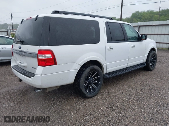 2017 Ford Expedition Max XLT with VIN 1FMJK1JT5HEA58063, listed as a IAAI auction lot 42309300 with 172,505 mi miles and . Bid and sale history available at DreamBid. Image 4.