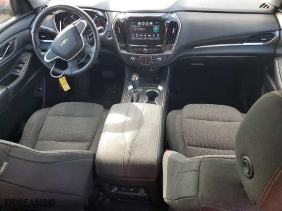 2018 Chevrolet Traverse LT Cloth with VIN 1GNEVGKW8JJ118897, listed as a Copart auction lot 44454885 with 128,814 mi miles and Salvage Title. Bid and sale history available at carsss.com. Image 8.