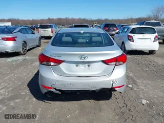 2016 Hyundai Elantra SE with VIN KMHDH4AE0GU480888, listed as a IAAI auction lot 41923645 with 120,830 mi miles. Bid and sale history available at carsss.com. Image 16.