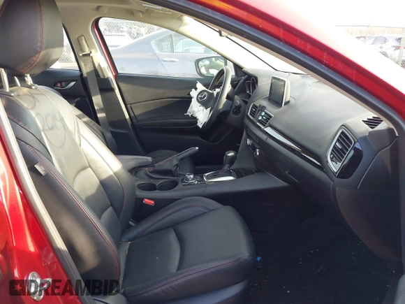 2014 Mazda 3 i Grand Touring with VIN JM1BM1W76E1123407, listed as a IAAI auction lot 41416500 with 95,310 mi miles and . Bid and sale history available at carsss.com. Image 5.