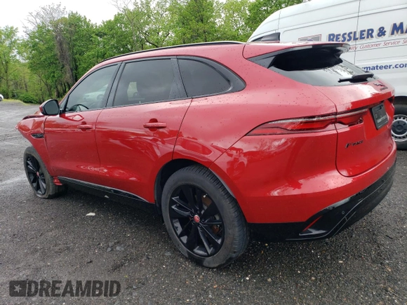 2023 Jaguar F-Pace S z VIN SADCJ2EX9PA712110, wystawiony jako Copart lot #56120925 z przebiegiem 18 990 mil mil oraz Szkoda całkowita • Salvage title. Historia ofert i sprzedaży dostępna na DreamBid. Obrazek 2.