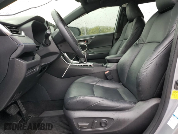 2022 Toyota RAV4 Hybrid SE with VIN JTM16RFV6ND050363, listed as a Copart auction lot 55931115 with 39,372 mi miles and Salvage title. Bid and sale history available at DreamBid. Image 7.