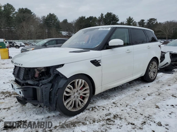 2018 Land Rover Range Rover Sport with VIN SALWR2RE5JA187153, listed as a Copart auction lot 87943405 with 86,811 mi miles and Salvage Title. Bid and sale history available at carsss.com. Image 1.
