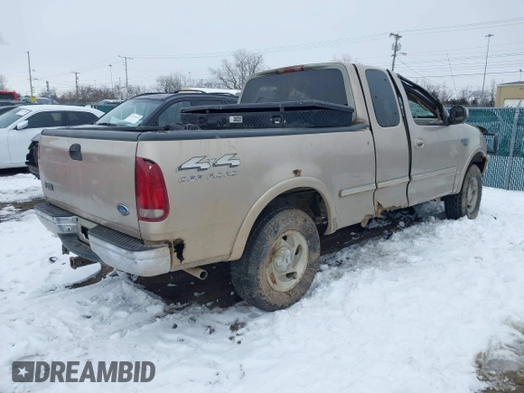 1998 Ford F-150 with VIN 1FTZX18W4WNB04665, listed as a IAAI auction lot 41255136 with 182,272 mi miles and . Bid and sale history available at DreamBid. Image 4.