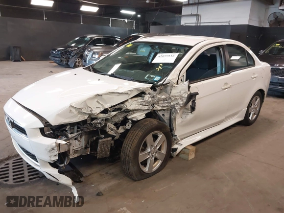 2014 Mitsubishi Lancer SE with VIN JA32V2FW1EU018927, listed as a IAAI auction lot 42059116 with 148,874 mi miles and . Bid and sale history available at carsss.com. Image 2.