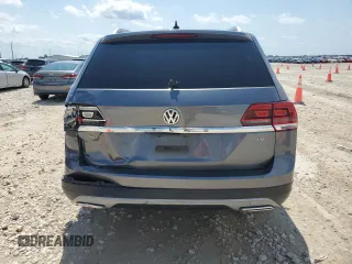 2019 Volkswagen Atlas SE with VIN 1V2WR2CAXKC568577, listed as a Copart auction lot 56372845 with 72,493 mi miles and Salvage title. Bid and sale history available at DreamBid. Image 6.
