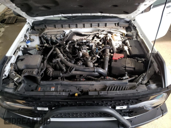 2021 Ford Bronco with VIN 1FMEE5DP7MLA65830, listed as a Copart auction lot 47578475 with 43,621 mi miles and Salvage Title. Bid and sale history available at DreamBid. Image 12.