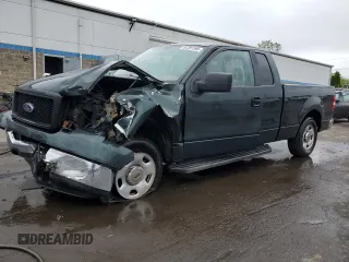 2005 Ford F-150 XLT with VIN 1FTPX12515FA72080, listed as a Copart auction lot 61391595 with 111,237 mi miles and Salvage title. Bid and sale history available at DreamBid. Image 1.