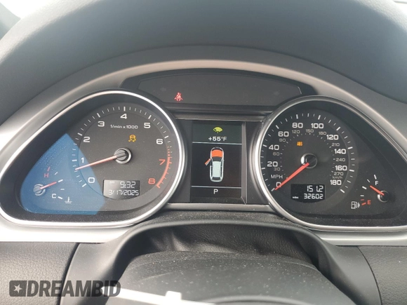 2014 Audi Q7 3.0T S line Prestige with VIN WA1DGAFE7ED008645, listed as a Copart auction lot 48963605 with 32,602 mi miles and Salvage Title. Bid and sale history available at carsss.com. Image 9.