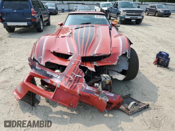 1980 Chevrolet Corvette with VIN 1Z878AS403224, listed as a Copart auction lot 59128755 with 486,848 mi miles and Salvage title. Bid and sale history available at DreamBid. Image 5.