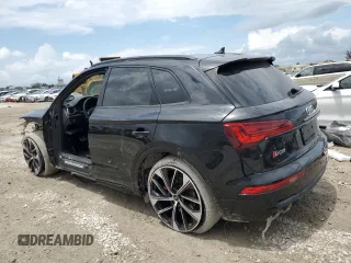 2023 Audi SQ5 Premium Plus with VIN WA1B4AFY8P2074176, listed as a Copart auction lot 67259774 with 20,385 mi miles and Salvage Title. Bid and sale history available at carsss.com. Image 2.