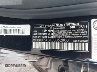 2014 Mercedes-Benz E 350 Sport z VIN WDDHF5KB1EB062800, wystawiony jako IAAI lot #42469544 z przebiegiem 141 698 mil mil oraz . Historia ofert i sprzedaży dostępna na DreamBid. Obrazek 9.