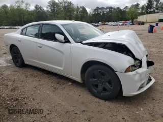 2012 Dodge Charger Police z VIN 2C3CDXAG3CH205208, wystawiony jako Copart lot #52694165 z przebiegiem 131 236 mil mil oraz Szkoda całkowita • Salvage title. Historia ofert i sprzedaży dostępna na DreamBid. Obrazek 4.