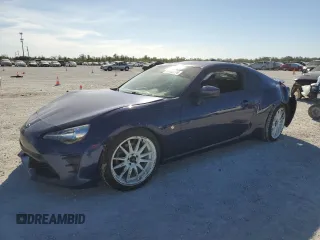 2017 Toyota 86 with VIN JF1ZNAA13H9702297, listed as a Copart auction lot 87482774 with 93,748 mi miles and Salvage Title. Bid and sale history available at carsss.com. Image 1.