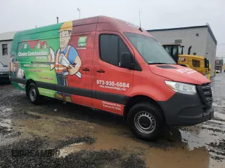 2024 Mercedes-Benz Sprinter with VIN W1Y4KDHY0RT167205, listed as a Copart auction lot 83972734 with 16,438 mi miles and Salvage Title. Bid and sale history available at DreamBid. Image 4.