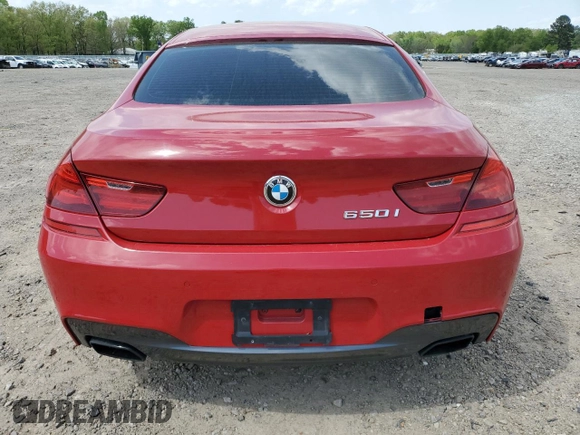 2013 BMW 6 Series 650i with VIN WBA6B2C59DDG66702, listed as a Copart auction lot 52327905 with 112,300 mi miles and Salvage Title. Bid and sale history available at DreamBid. Image 6.