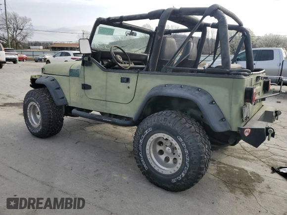1995 Jeep Wrangler S with VIN 1J4FY19P2SP267203, listed as a Copart auction lot 49241305 with 135,298 mi miles and Clean Title. Bid and sale history available at carsss.com. Image 2.