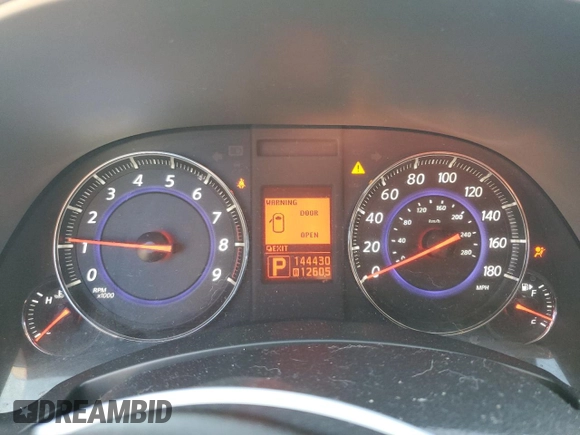 2010 Infiniti FX with VIN JN8AS1MU5AM802317, listed as a Copart auction lot 41622005 with 144,430 mi miles and Salvage title. Bid and sale history available at DreamBid. Image 9.