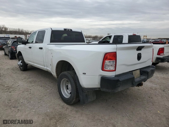 2023 Ram 3500 Tradesman with VIN 3C63RRGL1PG507655, listed as a Copart auction lot 49991745 with 37,111 mi miles and Salvage Title. Bid and sale history available at carsss.com. Image 2.