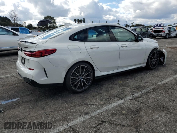 2020 BMW 2 Series M235i xDrive with VIN WBA13AL06L7F80217, listed as a Copart auction lot 41651614 with 26,305 mi miles. Bid and sale history available at carsss.com. Image 3.