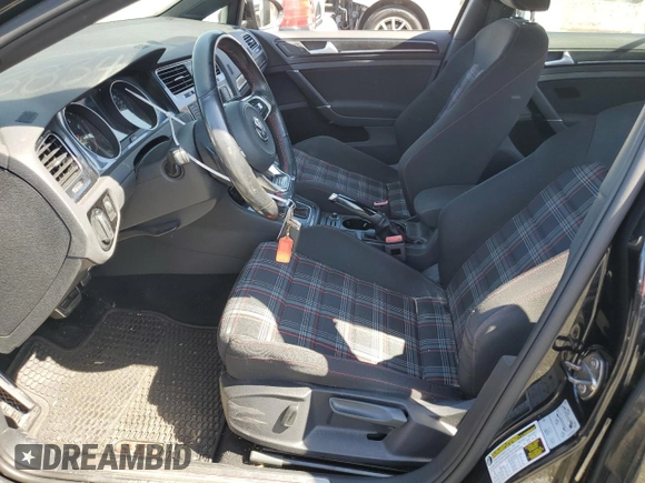 2017 Volkswagen Golf GTI S with VIN 3VW447AU8HM042180, listed as a Copart auction lot 65443834 with 28,449 mi miles and Salvage Title. Bid and sale history available at carsss.com. Image 7.