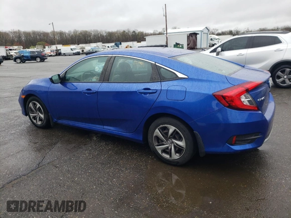 2020 Honda Civic LX with VIN 19XFC2F69LE216160, listed as a Copart auction lot 51995595 with 62,566 mi miles and Salvage Title. Bid and sale history available at DreamBid. Image 2.