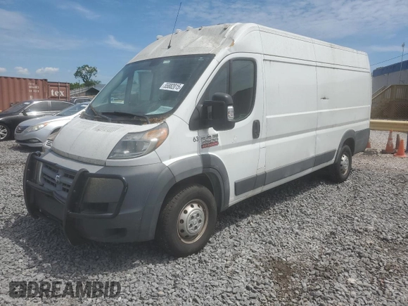 2016 Ram ProMaster Cargo with VIN 3C6URVJG2GE122559, listed as a Copart auction lot 55882015 with 340,773 mi miles and Clean Title. Bid and sale history available at DreamBid. Image 1.