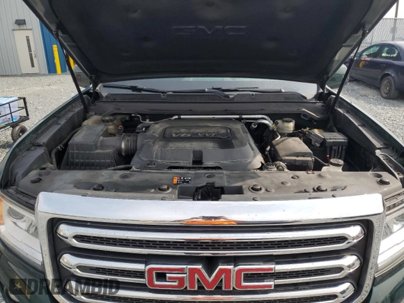 2016 GMC Canyon 4WD SLE with VIN 1GTG6CE35G1252431, listed as a Copart auction lot 61568313 with 91,210 mi miles. Bid and sale history available at carsss.com. Image 12.