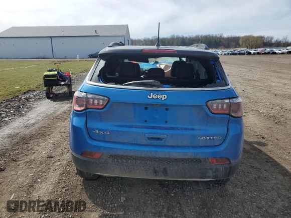 2023 Jeep Compass Limited with VIN 3C4NJDCN3PT549478, listed as a Copart auction lot 50624665 with 19,087 mi miles and Salvage title. Bid and sale history available at DreamBid. Image 6.