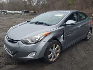 2013 Hyundai Elantra GLS with VIN KMHDH4AE2DU942170, listed as a IAAI auction lot 41921240 with 125,039 mi miles and . Bid and sale history available at DreamBid. Image 2.